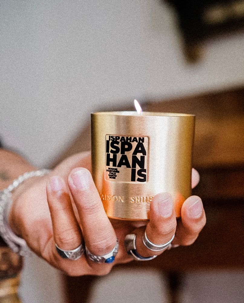 Customizable objects - Engraved Message Candle | Palo Santo Rose Scent | 190gr - MAISON SHIIBA