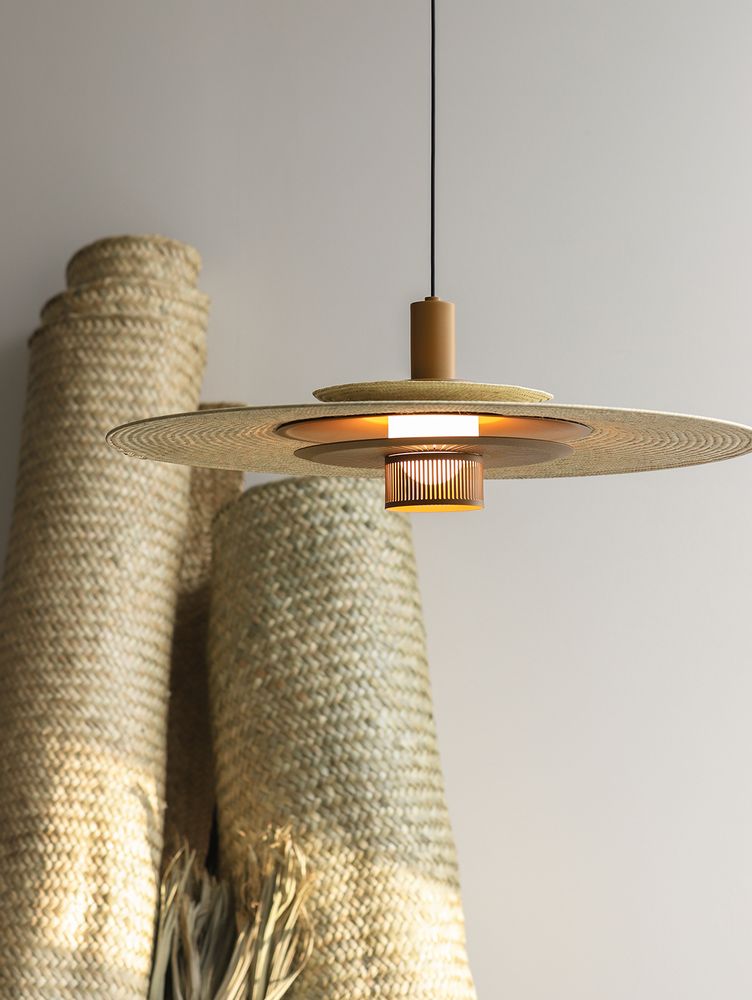 Floor lamps - Palma beige ochre - TONICIE'S