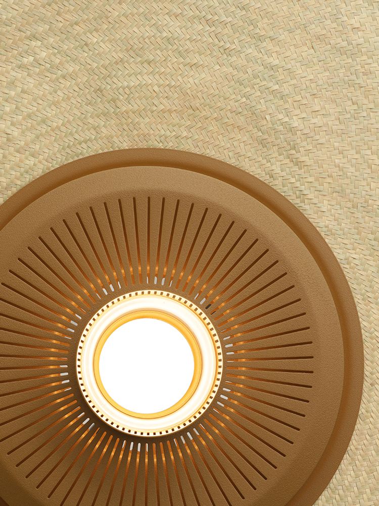 Floor lamps - Palma beige ochre - TONICIE'S