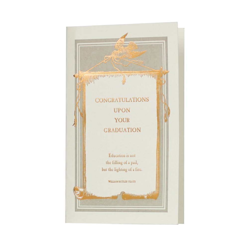 Stationery - English Literature Letterpress Greeting Card - OBLATION PAPERS AND PRESS