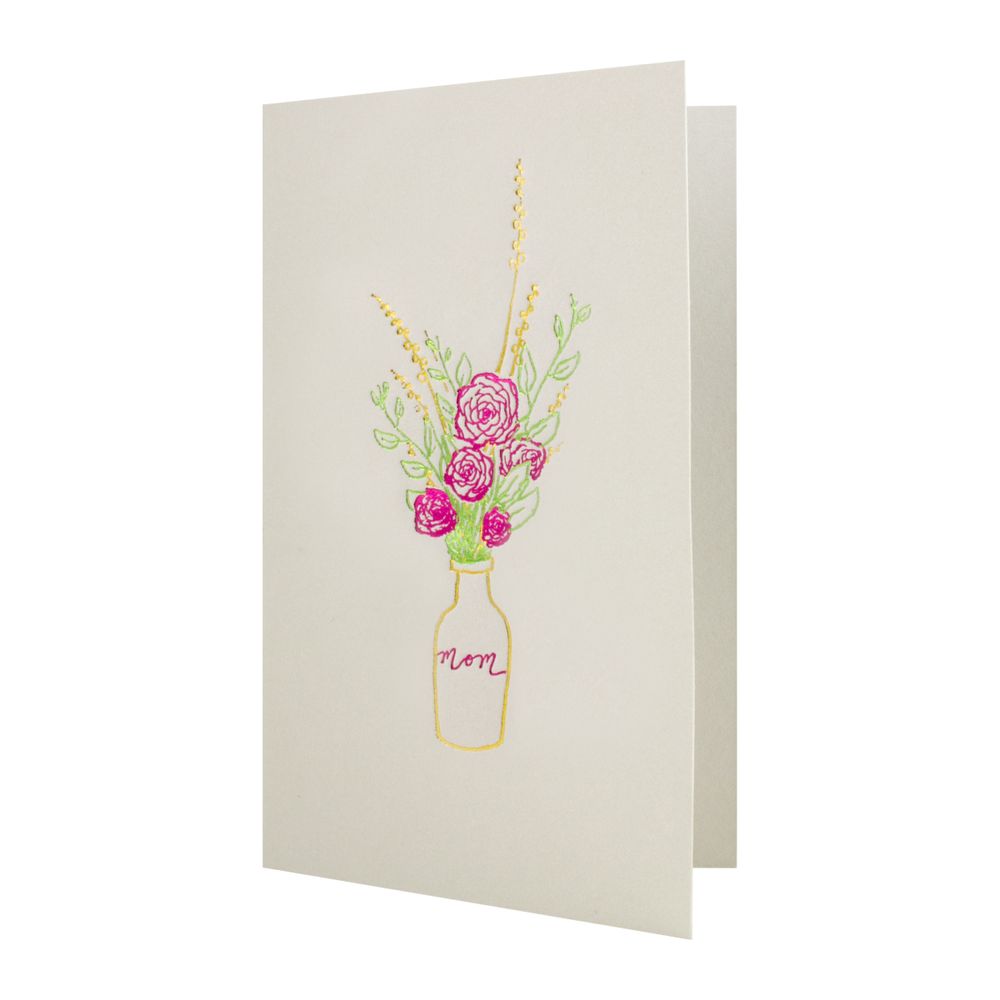 Papeterie bureau - Color Foil Letterpress Carte de vœux - OBLATION PAPERS AND PRESS