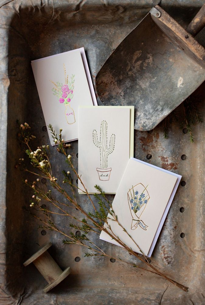 Papeterie bureau - Color Foil Letterpress Carte de vœux - OBLATION PAPERS AND PRESS