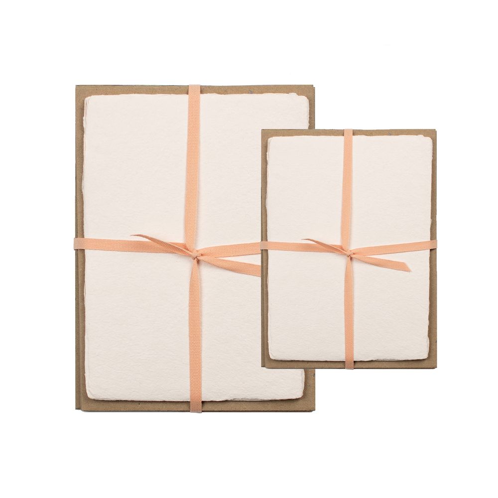 Stationery - Handmade Paper Sheet Packet - OBLATION PAPERS AND PRESS