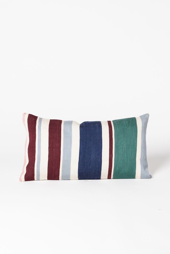 Fabric cushions - Qura Lumbar Pillow by Threads of Peru  - NEST