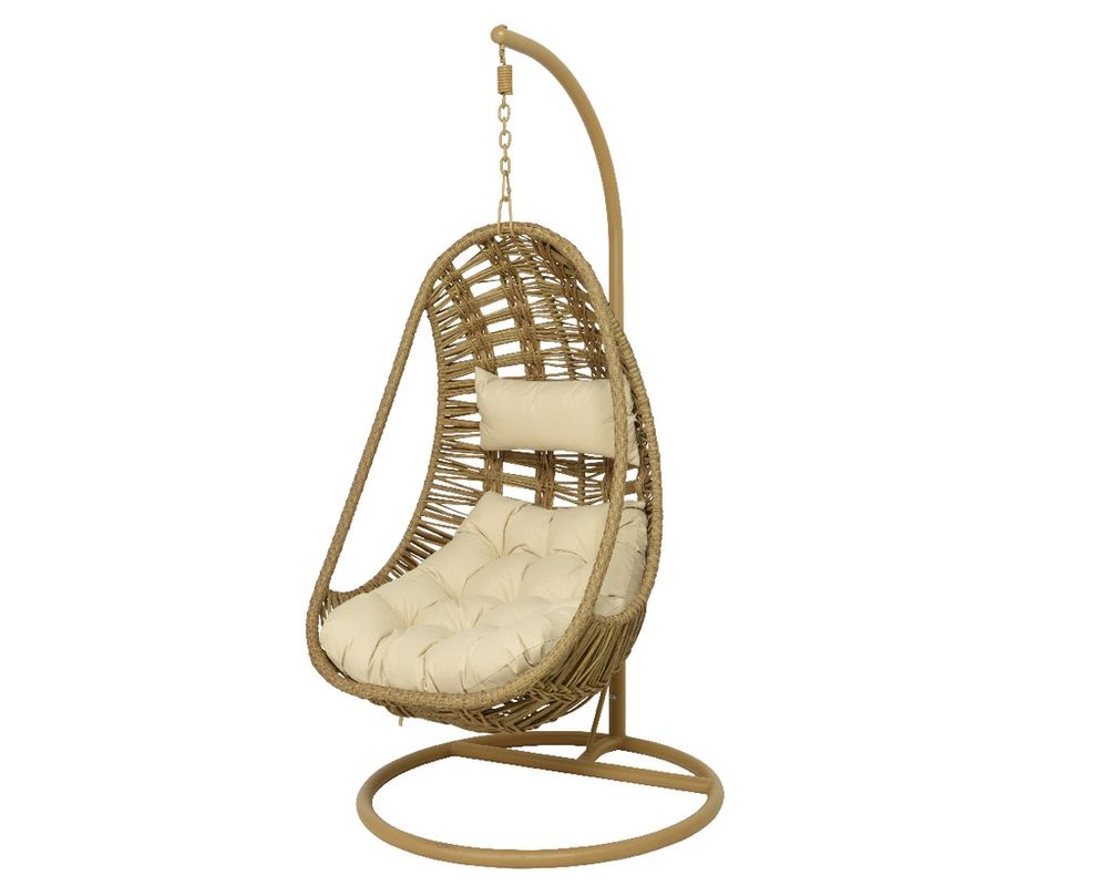 Lawn chairs - CAHUITA WICKER EGG CHAIR - PROFLOR
