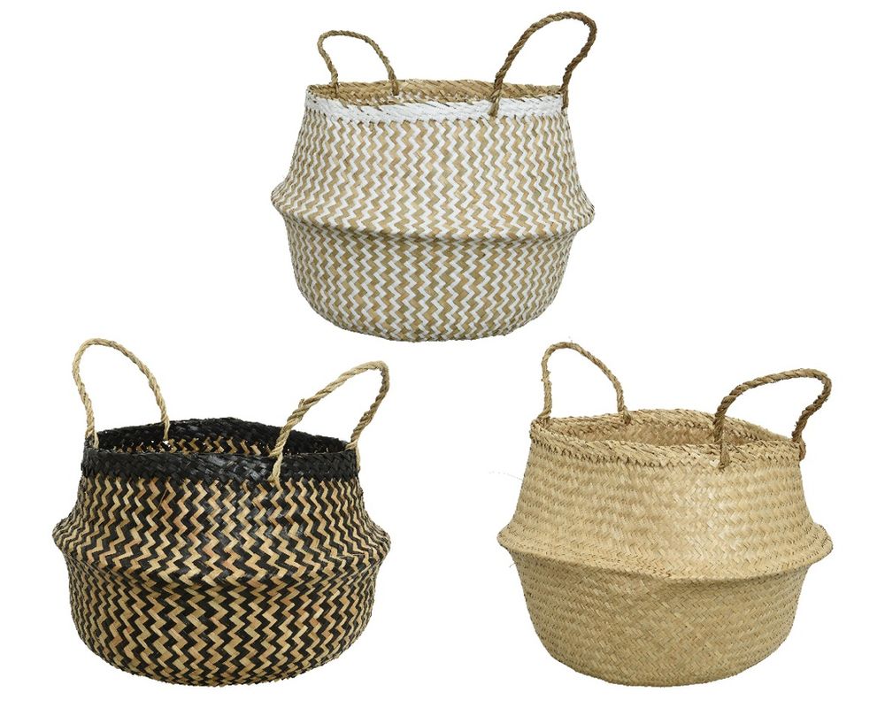 Decorative objects - BASKET SEA GRASS - PROFLOR