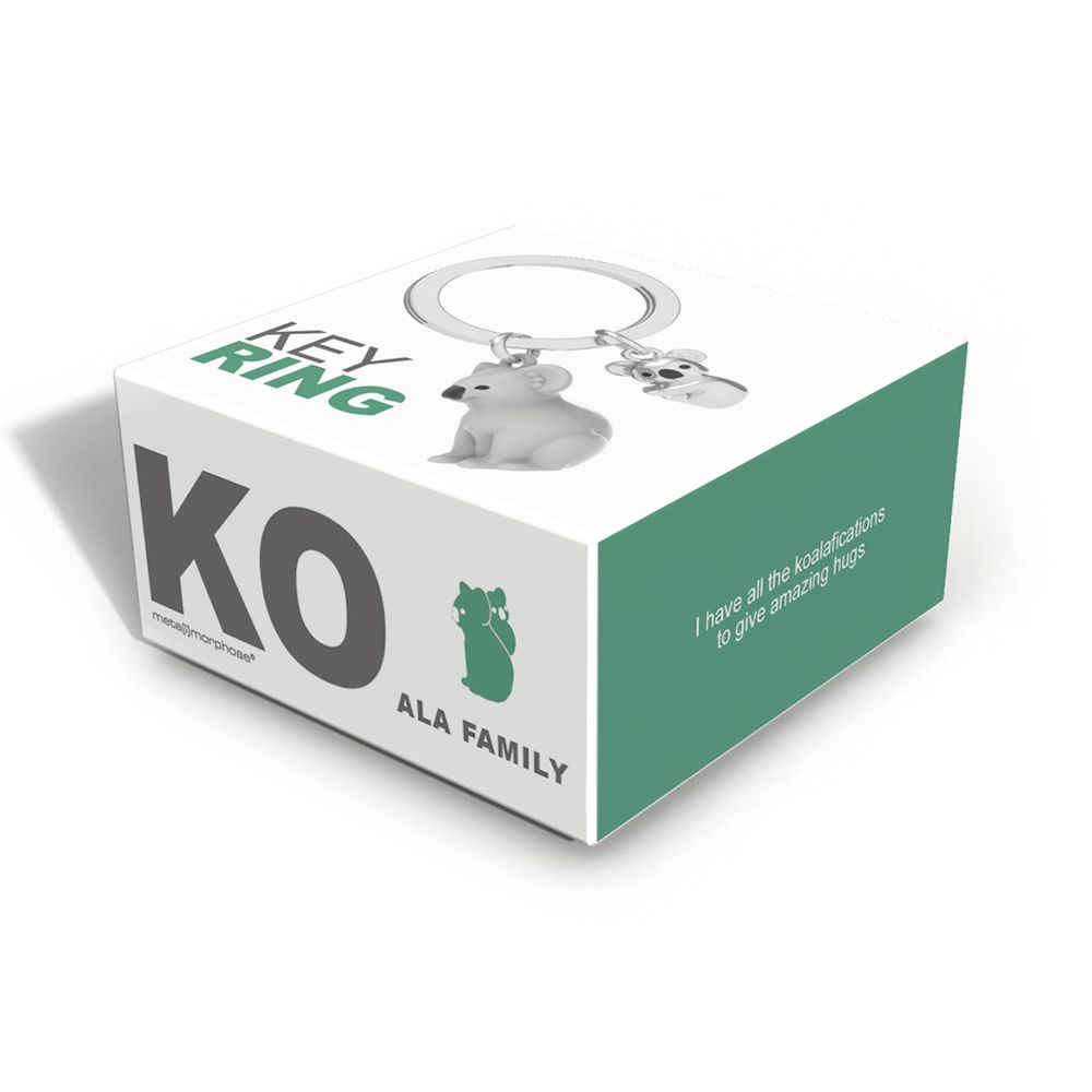 Gifts - Koala mom & baby Keyring - METALMORPHOSE