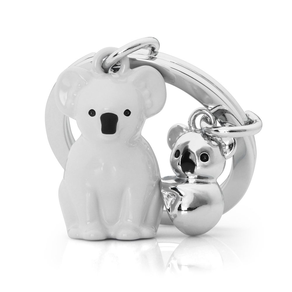 Gifts - Koala mom & baby Keyring - METALMORPHOSE