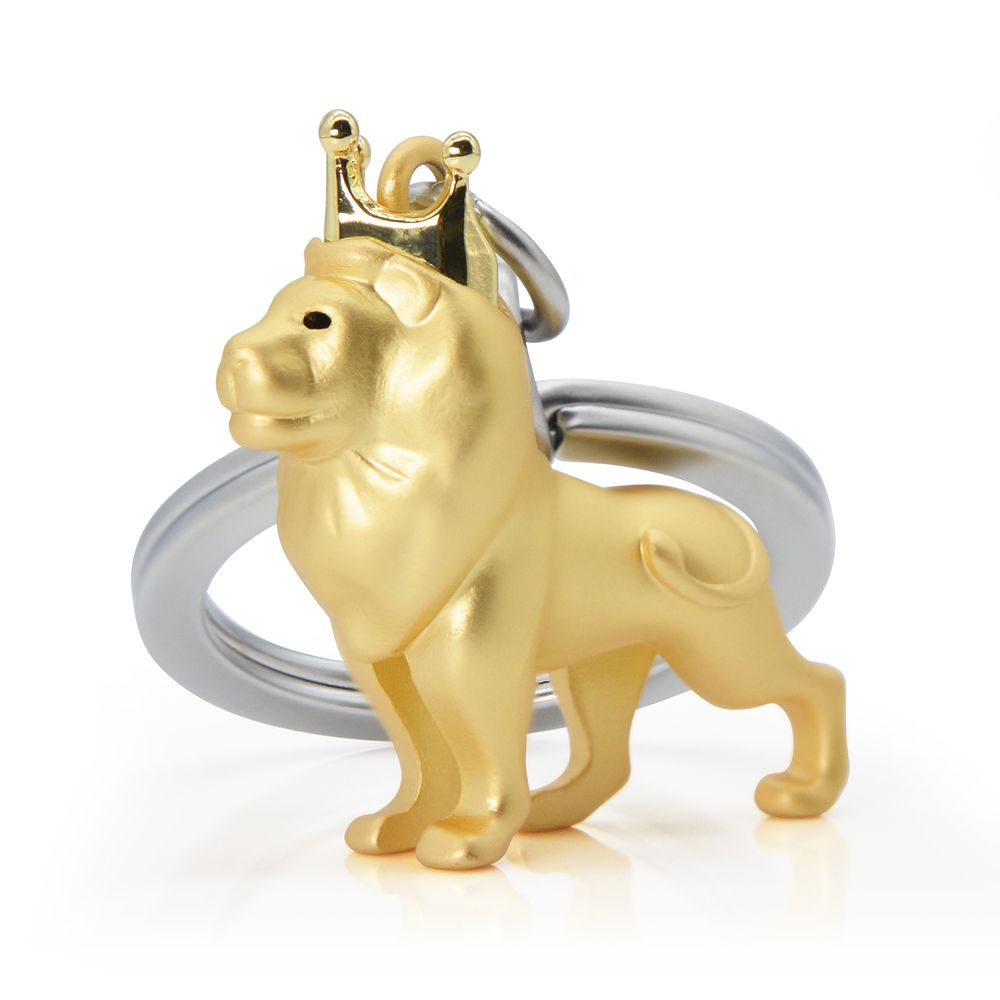 Gifts - Lion and Crown Key Chain - METALMORPHOSE