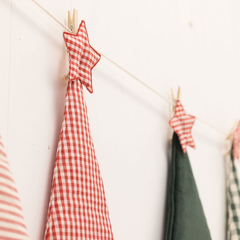 Other Christmas decorations - PINO & PINUCCIA - New textile Christmas Trees - MISCIMU' AMICI DI STOFFA