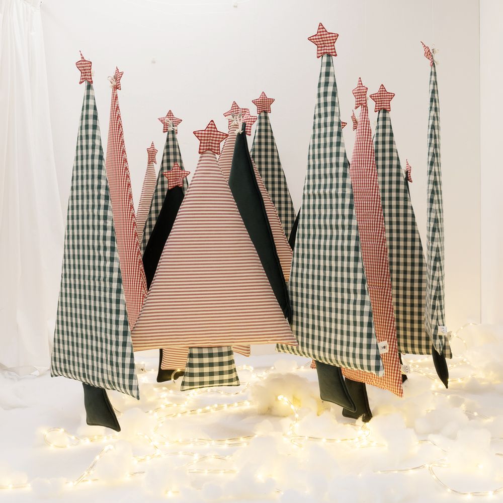 Other Christmas decorations - PINO & PINUCCIA - New textile Christmas Trees - MISCIMU' AMICI DI STOFFA