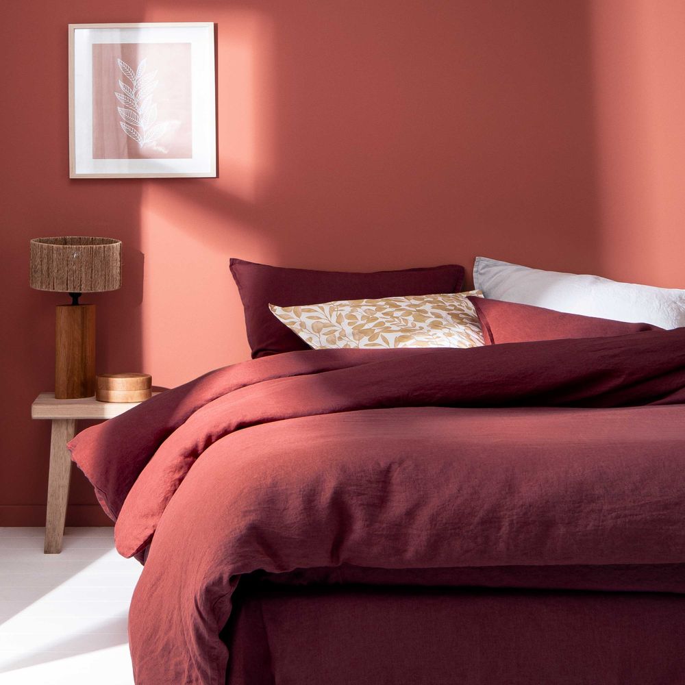 Linge de lit - Linge de lit Rêve de Lin - BLANC CERISE