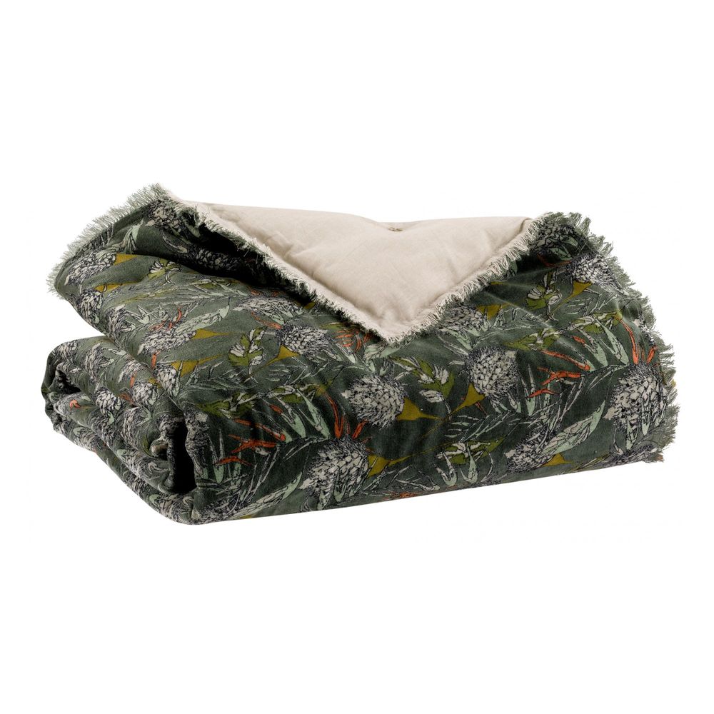 Linge de lit - Gamme déco NIKI VELOURS - MAISON VIVARAISE - SDE VIVARAISE WINKLER