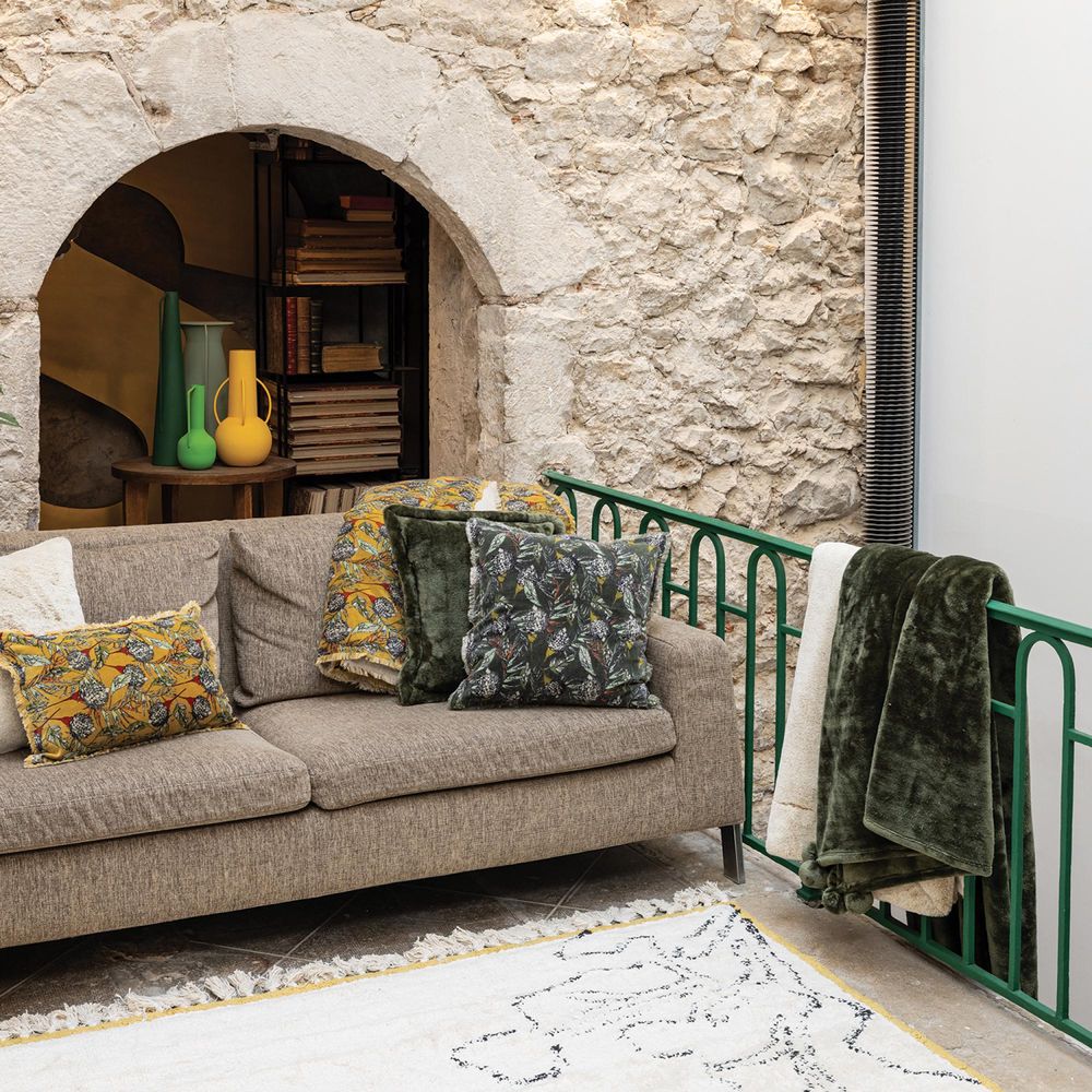 Linge de lit - Gamme déco NIKI VELOURS - MAISON VIVARAISE - SDE VIVARAISE WINKLER