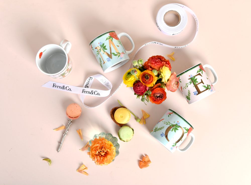 Mugs - Monogram Collection - FERN&CO.