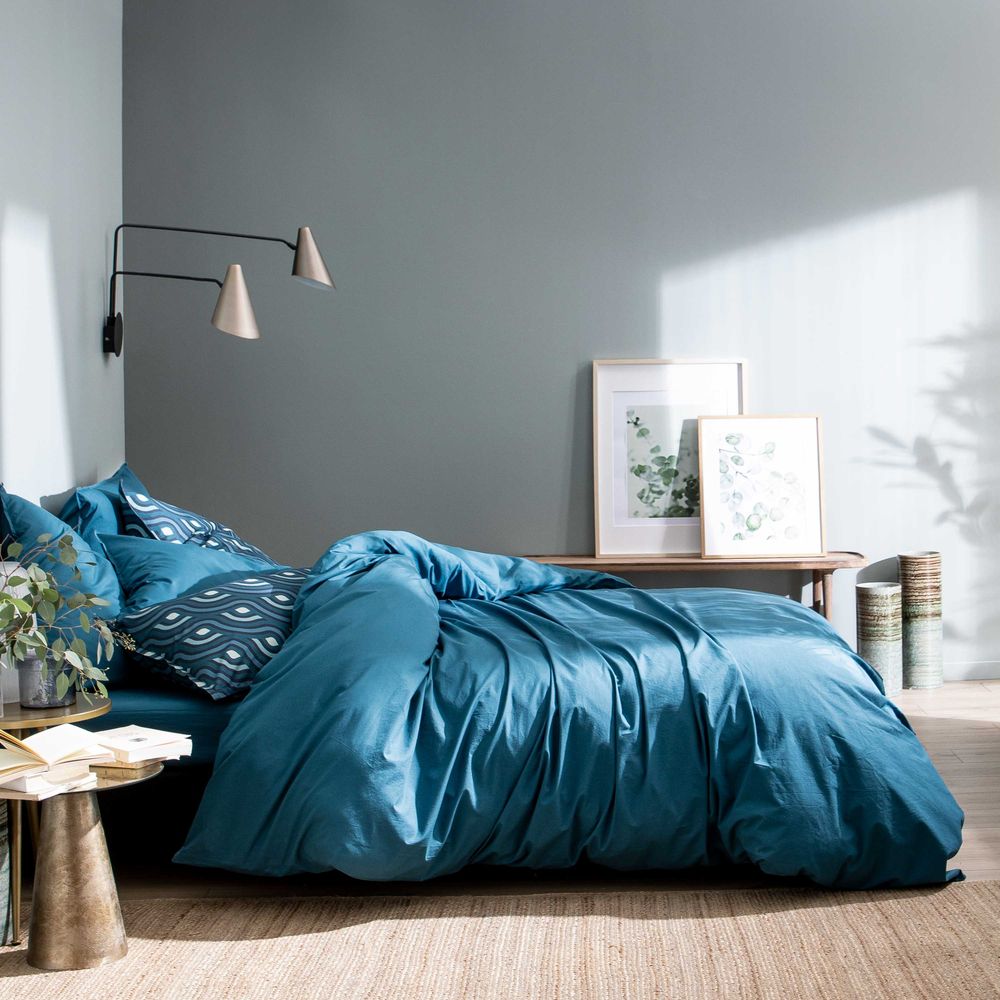 Chambres d'hôtels - Linge de lit Douceur lavée - BLANC CERISE