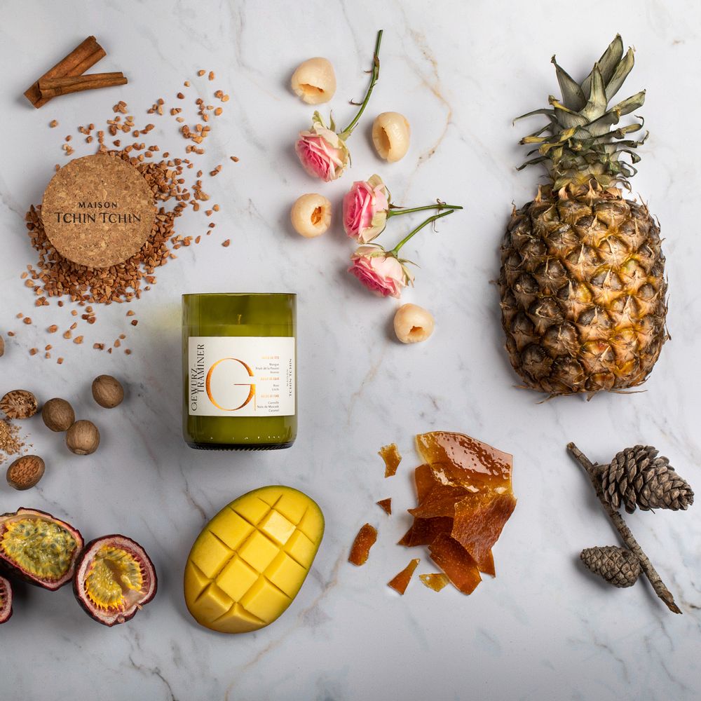 Bougies - Bougie parfumée Gewurztraminer - MAISON TCHIN TCHIN