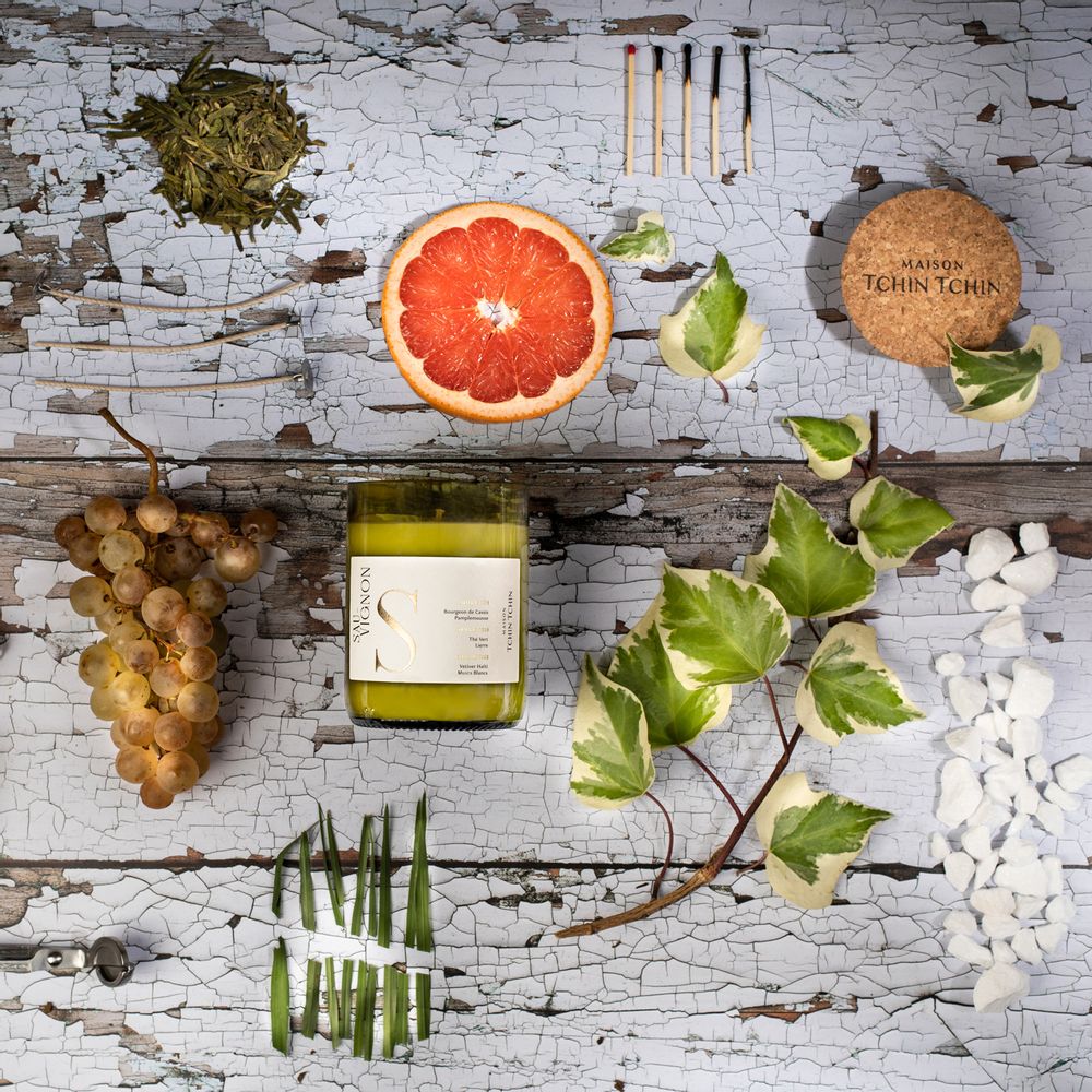 Gifts - Sauvignon scented candle - MAISON TCHIN TCHIN