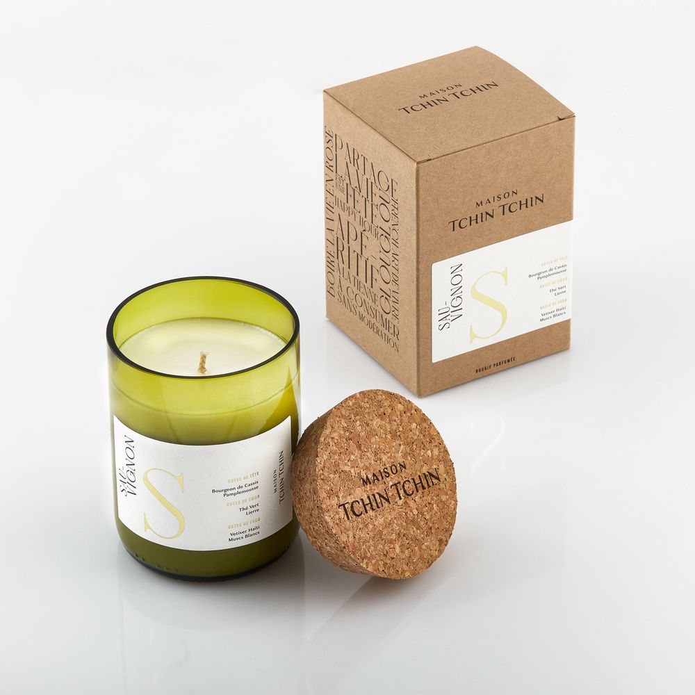 Gifts - Sauvignon scented candle - MAISON TCHIN TCHIN
