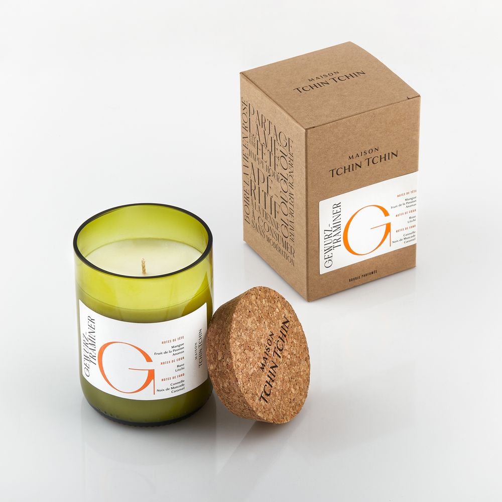 Bougies - Bougie parfumée Gewurztraminer - MAISON TCHIN TCHIN
