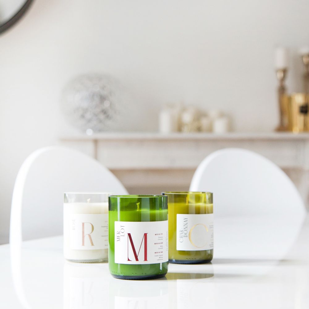 Decorative objects - Merlot Scented Candle - MAISON TCHIN TCHIN