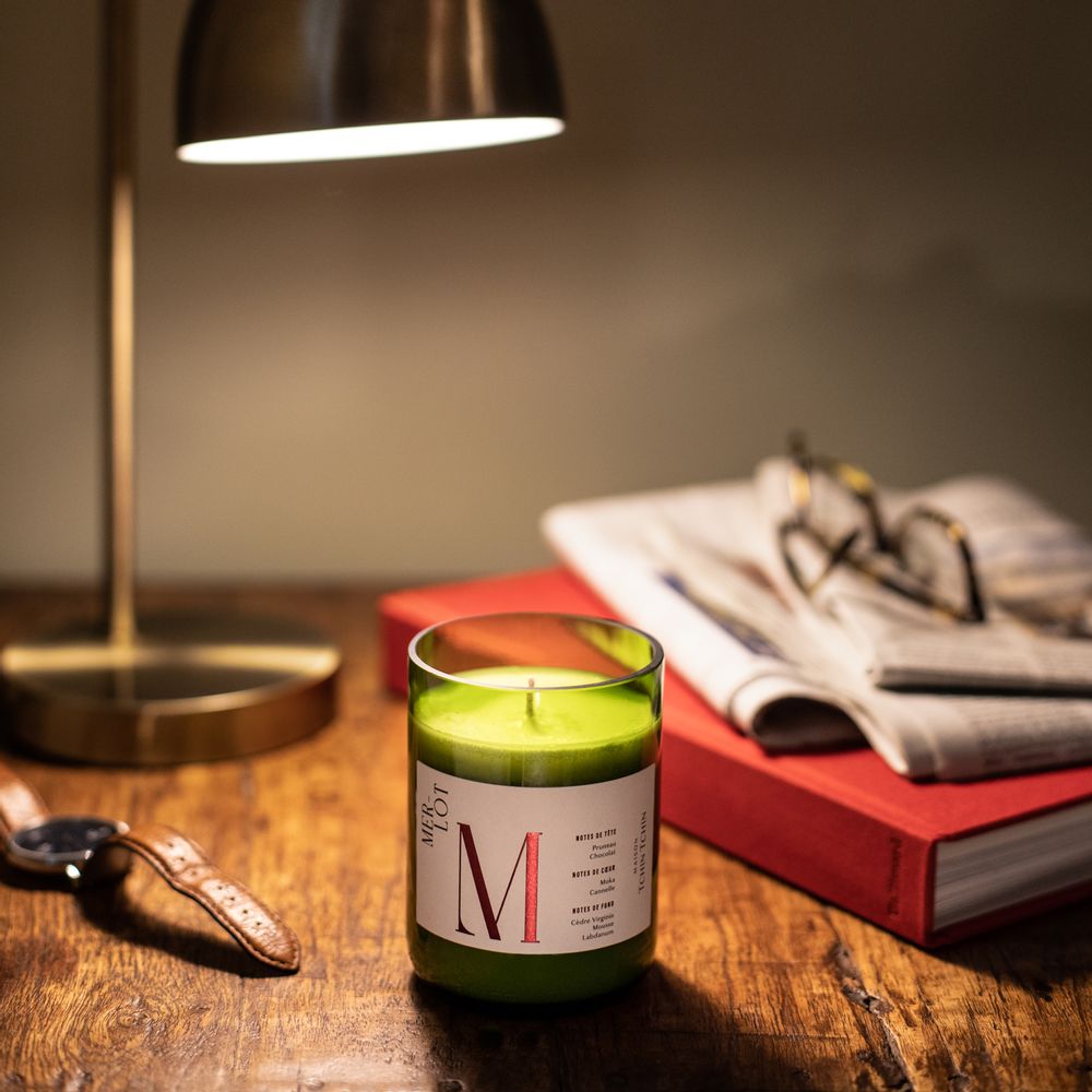 Decorative objects - Merlot Scented Candle - MAISON TCHIN TCHIN