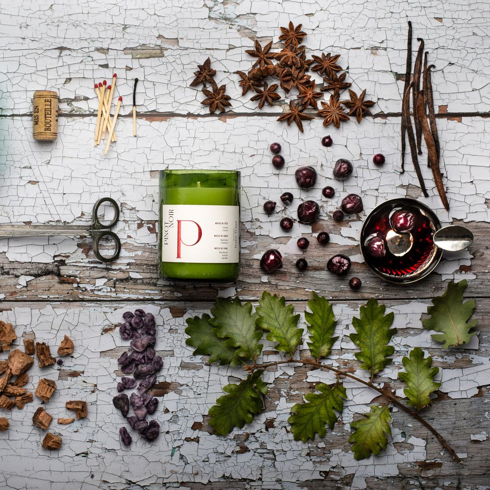 Gifts - Pinot Noir Scented Candle - MAISON TCHIN TCHIN
