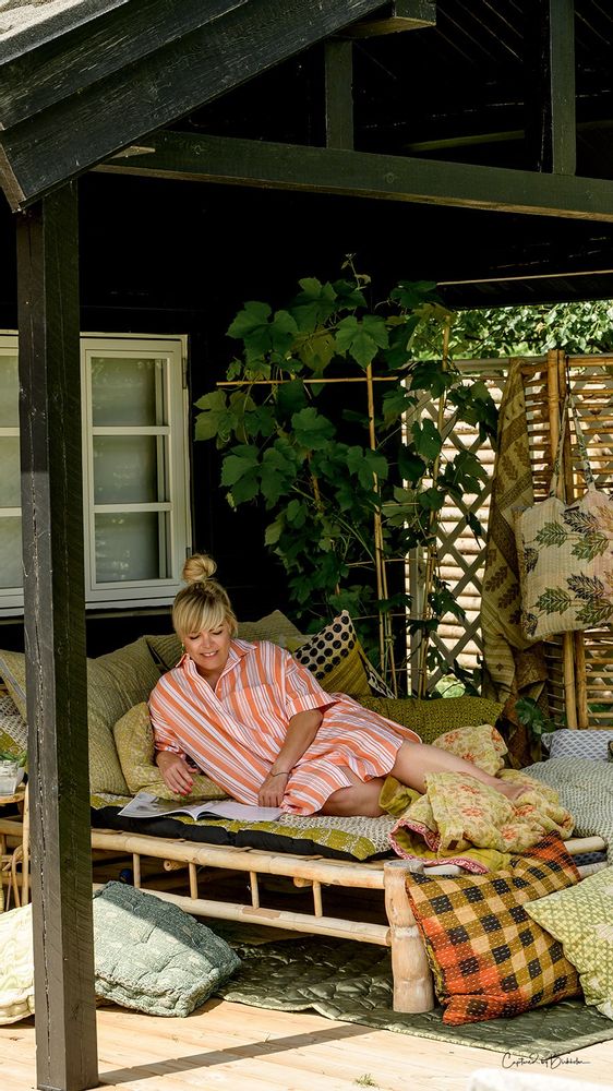 Coussins textile - Matelas Sari pour banquette-lit et salon - QUOTE COPENHAGEN APS