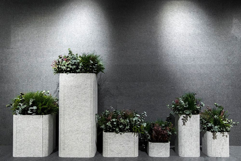 Mobilier et rangements pour bureau - OTOgreen Planter - Jardinières insonorisantes et biophiles - GREENAREA