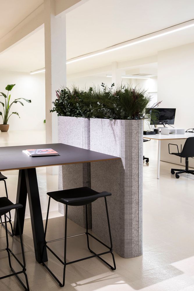 Mobilier et rangements pour bureau - OTOgreen Planter - Jardinières insonorisantes et biophiles - GREENAREA