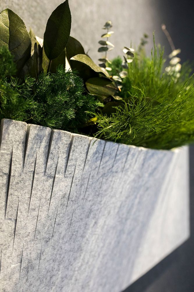 Wall panels - OTOGreen Wall Sound-absorbing and biophilic panels - GREENAREA