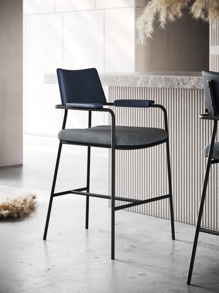 Tabourets pour collectivités - Chaise de bar et de comptoir Stranger - DOMKAPA