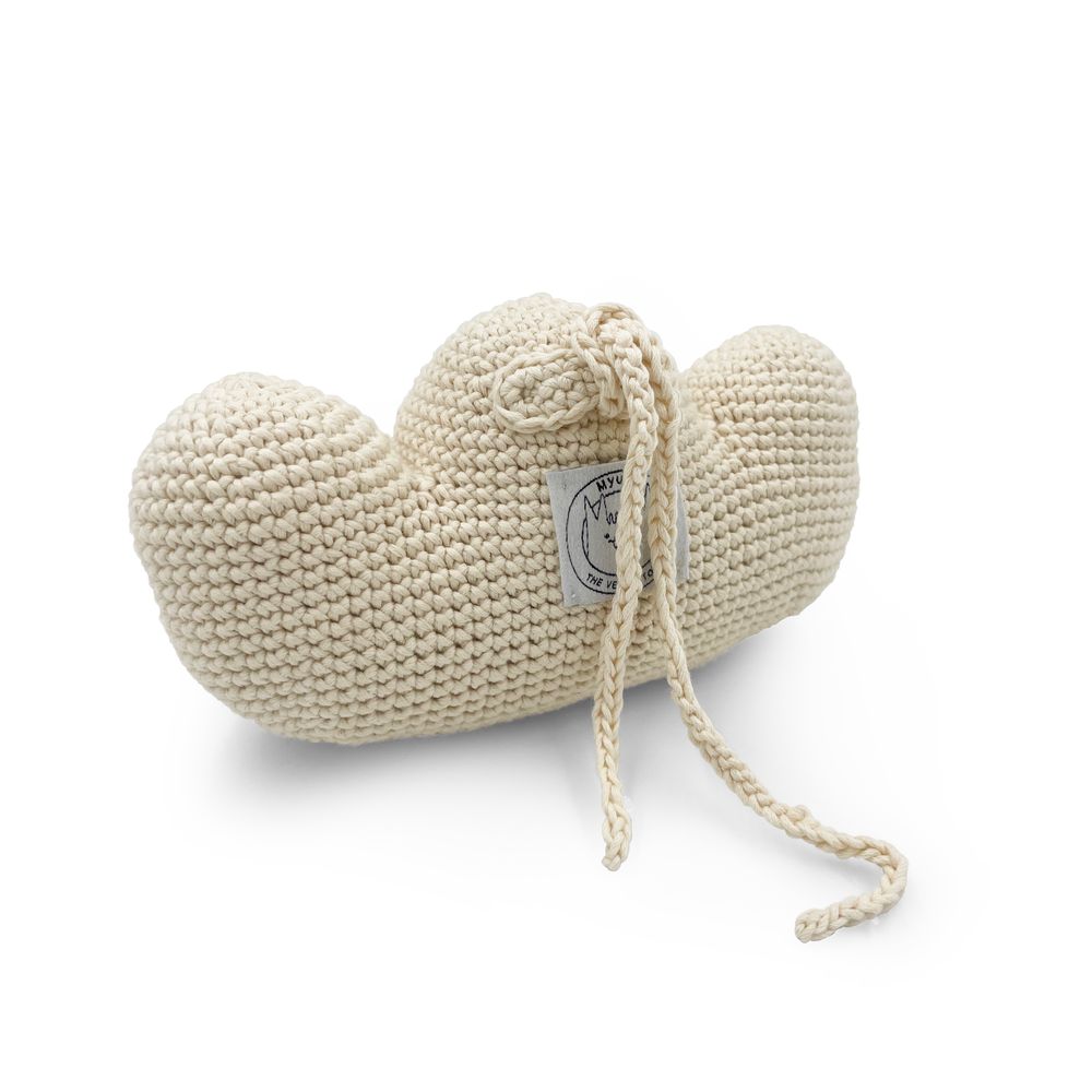Toys - CLAUDE CLOUD - MUSIC BOX 100% ORGANIC COTTON - MYUM - THE VEGGY TOYS