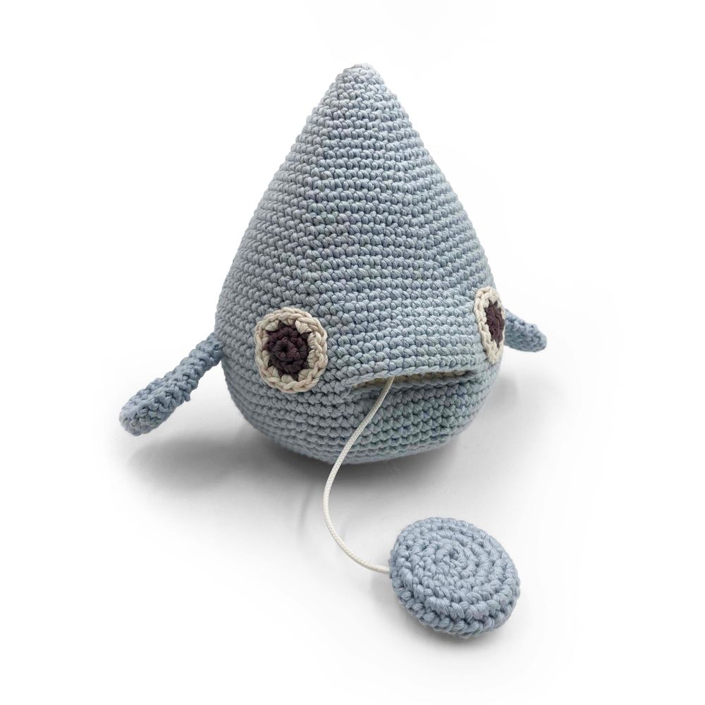 Toys - WALTER DROP - MUSIC BOX 100% ORGANIC COTTON - MYUM - THE VEGGY TOYS