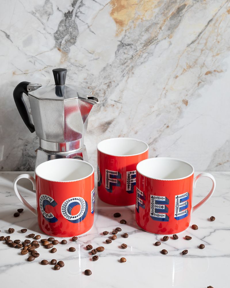 Plateaux - Mug - Porcelaine fine - Thé - Café - JAMIDA OF SWEDEN