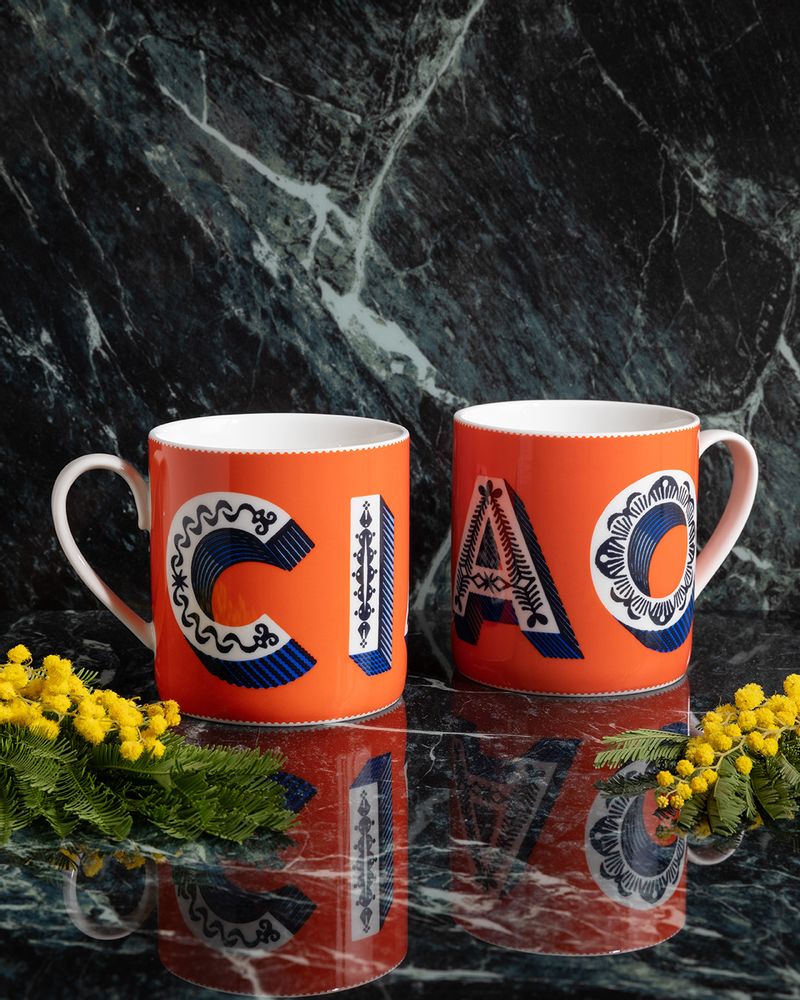 Plateaux - Mug - Porcelaine fine - Thé - Café - JAMIDA OF SWEDEN