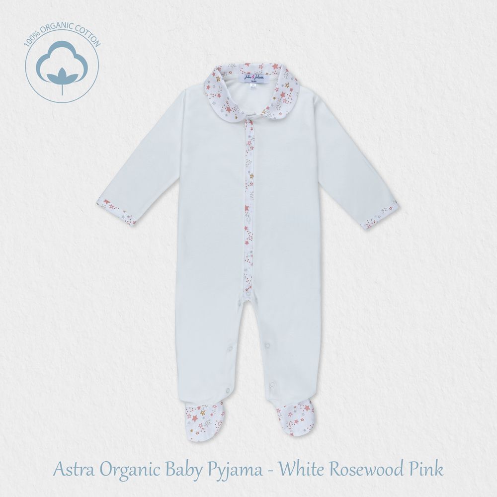 Vêtements enfants - PYJAMA BIO POUR BÉBÉ - 100% coton biologique, personnalisable - JULES & JULIETTE PARIS