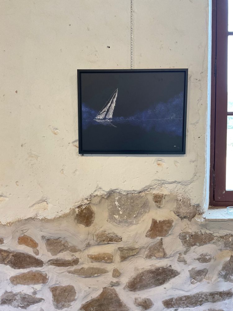 Tableaux - Tableaux Collection Bateaux (Zig zag et Verres illustres) - FTORCY