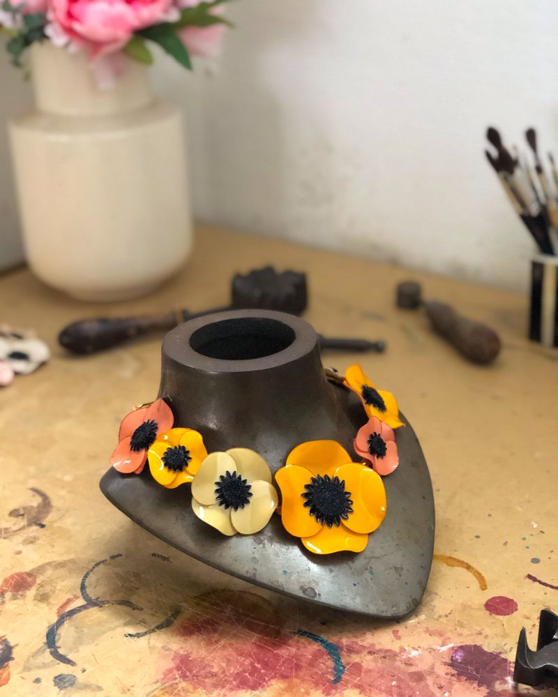 Jewelry - Maxi necklace Anémone - CILÉA PARIS