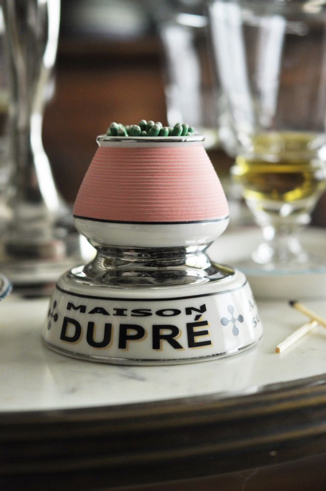 Decorative objects - Maison Dupré pyrogen with 100 “Knock Everywhere” matches - BONNECAZE ABSINTHE & HOME