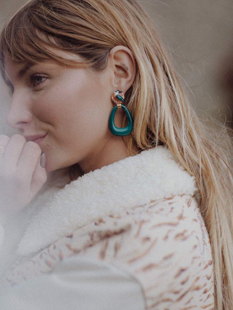 Bijoux - Boucles d'oreilles Chunky Bird - NACH