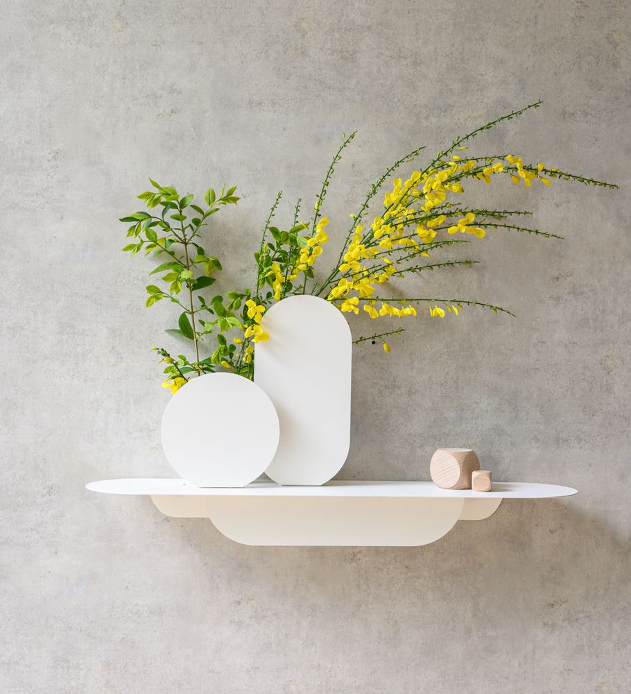 Office design and planning - SIMPLY shelf - White without mirror - MADEMOISELLE JO