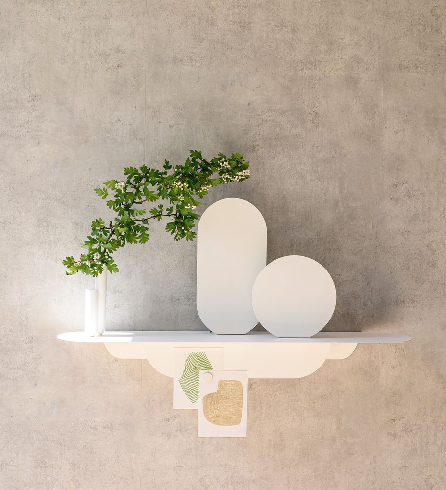 Office design and planning - SIMPLY shelf - White without mirror - MADEMOISELLE JO