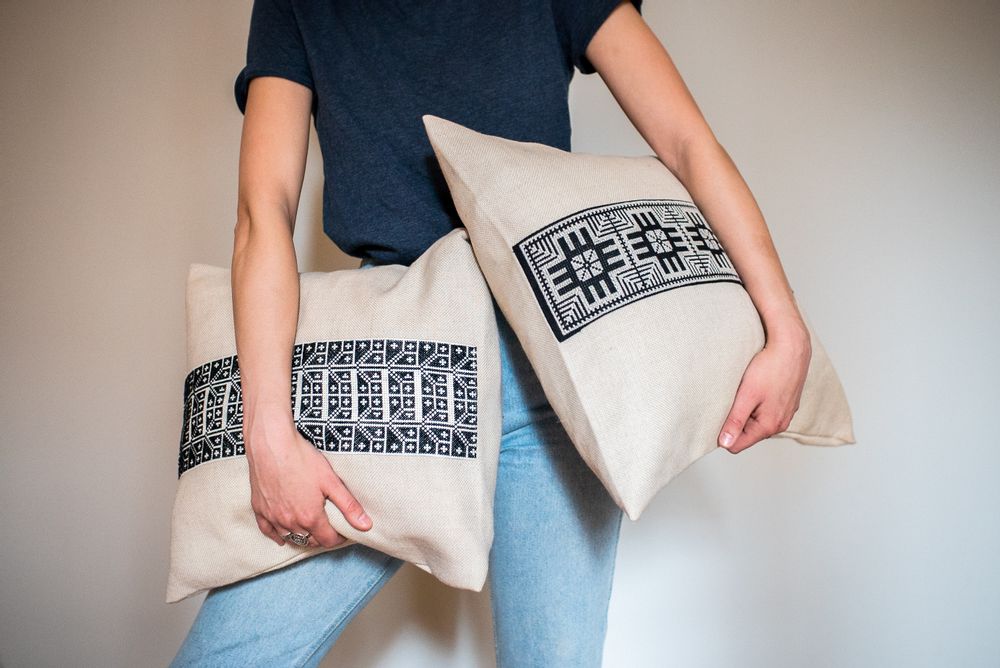 Fabric cushions - The Star Pillow by Darzah - NEST