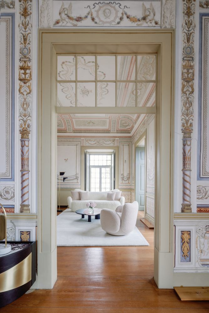 Sofas - Greenapple Sofa, Conchula Sofa, Ivory Bouclé, Handmade in Portugal - GREENAPPLE DESIGN INTERIORS