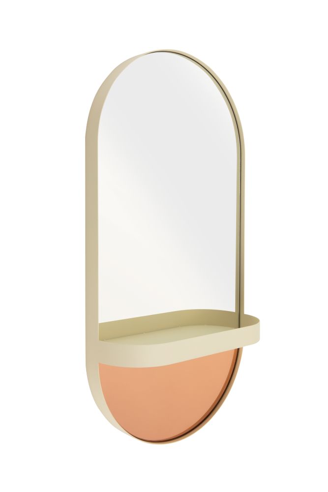 Bathroom mirrors - Wall mirror with shelf. - REMEMBER