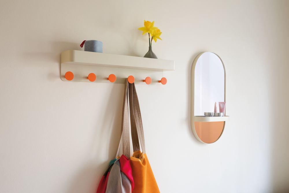 Bathroom mirrors - Wall mirror with shelf. - REMEMBER