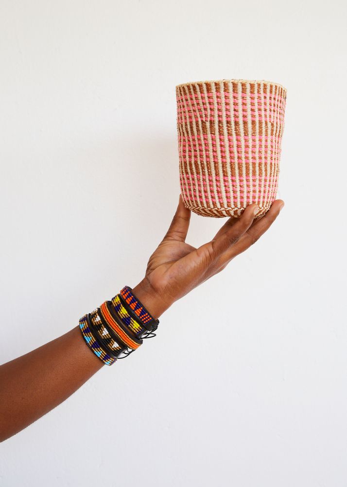 Corbeilles - Panier en sisal tissé fin par Hadithi Crafts - NEST