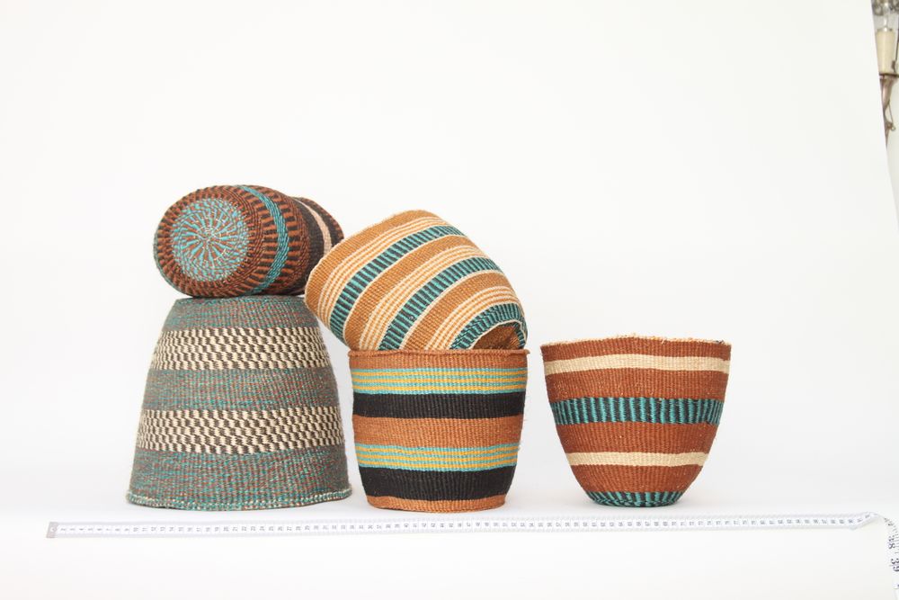 Corbeilles - Panier en sisal tissé fin par Hadithi Crafts - NEST