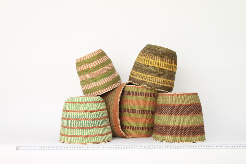 Corbeilles - Panier en sisal tissé fin par Hadithi Crafts - NEST